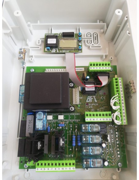 Panel de control Bft con pantalla integrada